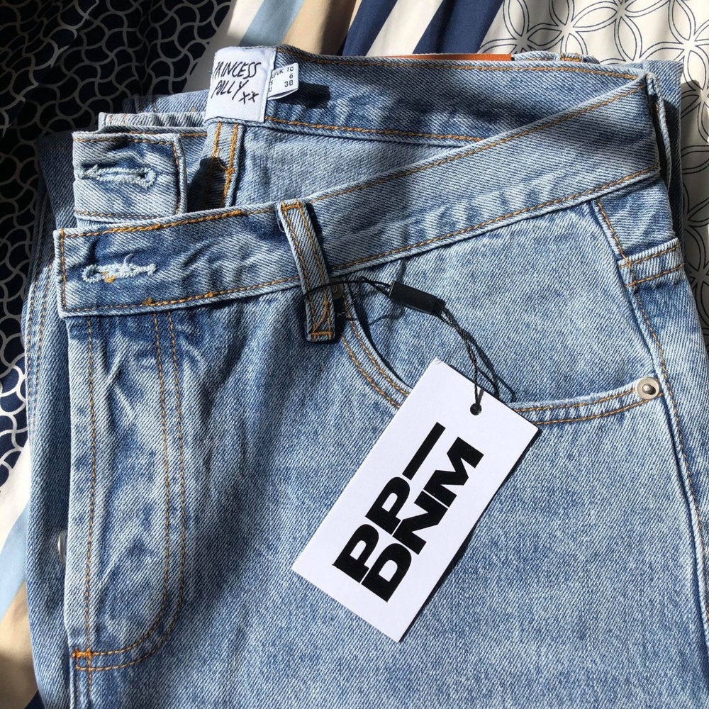 Princess Polly - HOLLY ASYMMETRICAL JEANS